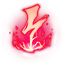 Electrocute rune icon Electrocute rune icon