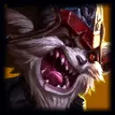 Kled S-tier LoL champion - 53.4% siegesrate in Patch 26.16