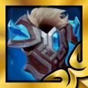 Promesa del protector radiante - D Tier (Por debajo del promedio) with 53.9% tasa de victoria and 0.1% tasa de selección Promesa del protector radiante D-tier item - 53.9% tasa de victoria en Set 17