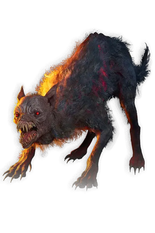 Psogłów Grafika przeciwnika Psogłów w The Blood of Dawnwalker
