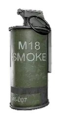 Objet Grenade fumigène M18 : Noire dans WARDOGS