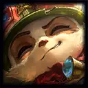 Teemo - B Tier (Brauchbar) with 50.8% siegesrate and 5.6% pickrate Teemo B-tier LoL champion - 50.8% siegesrate in Patch 26.17