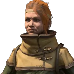 Tante Braelyn Porträt von Tante Braelyn, einem Überlebenden in Enshrouded