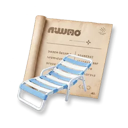 Ikona předmětu Furniture Blueprint: Cool Summer - Beach Lounger v Aniimo