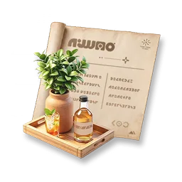 Ikona předmětu Furniture Blueprint: Cool Summer - Drink Set v Aniimo