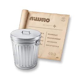 Ikona předmětu Furniture Blueprint: Cool Summer - Trash Can v Aniimo