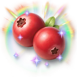 Symbol des Gegenstands Riesige bunte glänzende Cranberry in Aniimo