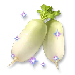 Ikona przedmiotu Huge Shining Moondew Radish w Aniimo