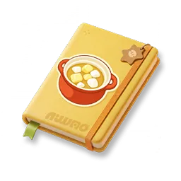 Icono del objeto Apunte de receta: olla caliente sombría en Aniimo