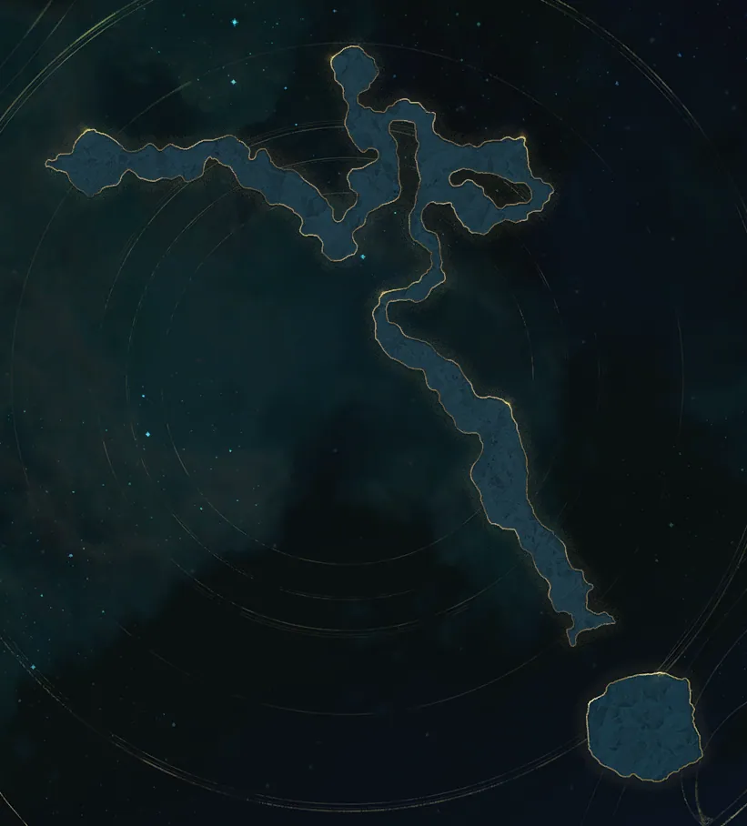 Mapa Dying Dramata's Nest – rozložení dungeonu AION 2 s pozicemi bossů