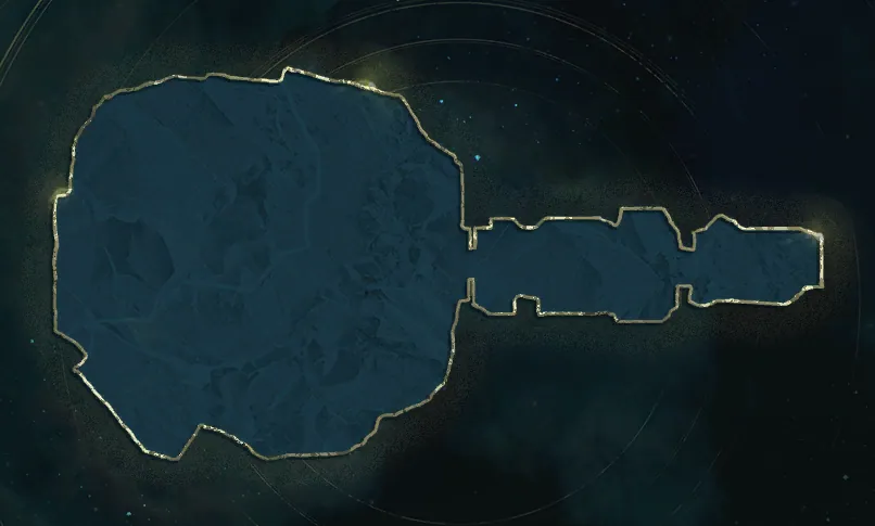 Mapa Zikel's Collapsed Barracks – rozložení dungeonu AION 2 s pozicemi bossů
