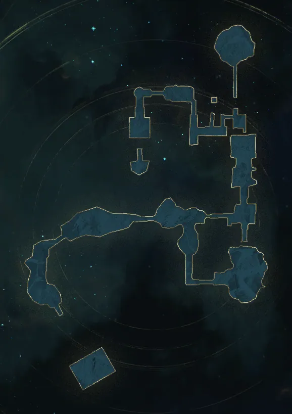 Mapa Corroded Decontamination Facility – rozložení dungeonu AION 2 s pozicemi bossů