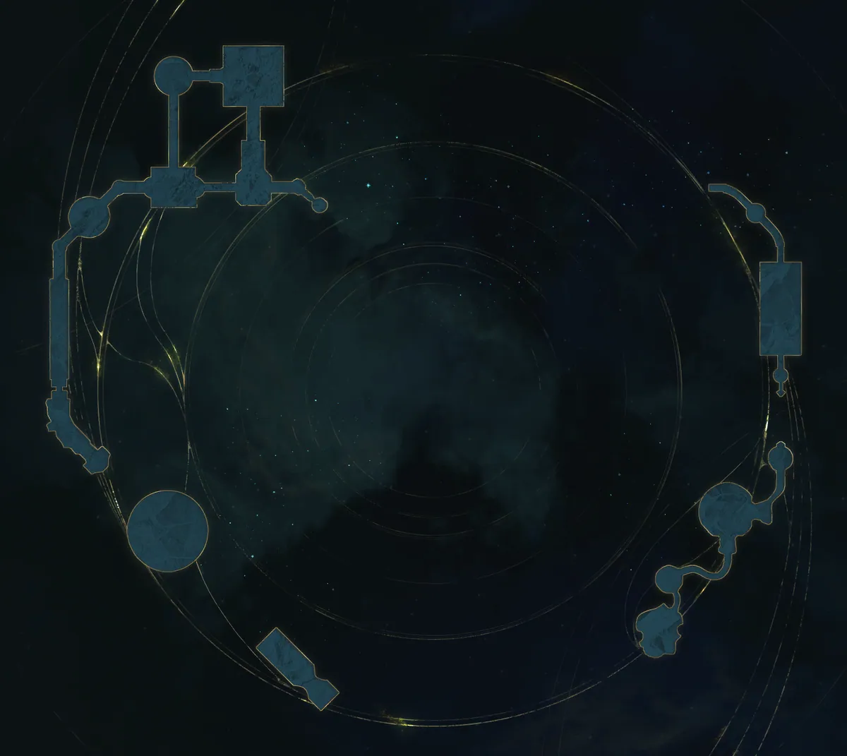Mapa Mirror of Scarlet Desire – układ lochu AION 2 z lokalizacjami bossów