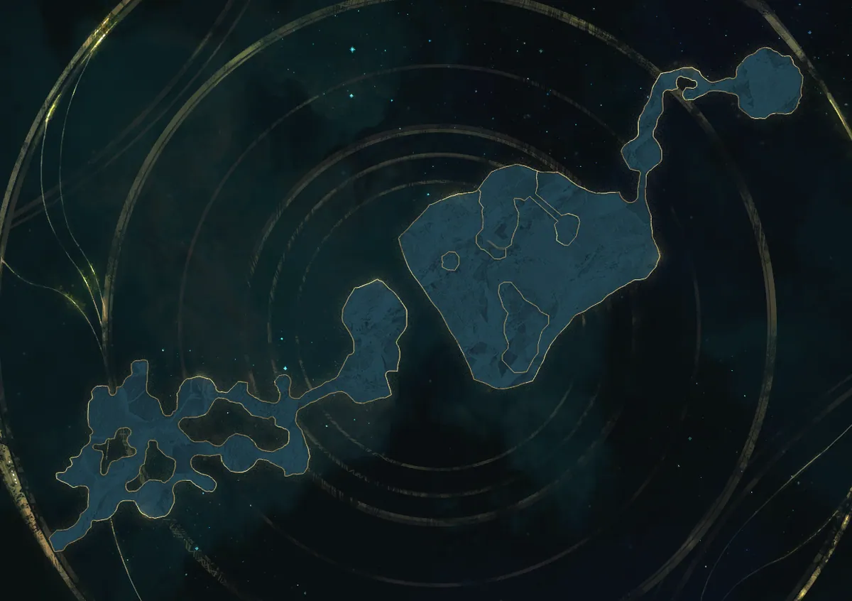 Mapa Urugugu Canyon – rozložení dungeonu AION 2 s pozicemi bossů