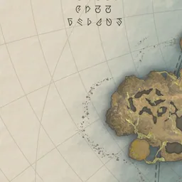 Map of Executor Tamasa spawn points in Chaotic Lower Reshanta
