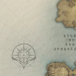 Map of Executioner Dramos spawn points in Chaotic Middle Reshanta