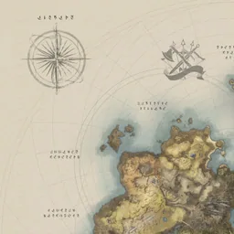 Map of Rafflesia spawn points in Immortal Isle, Altgard