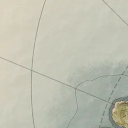 Map of Crasaur spawn points in Immortal Isle, Altgard