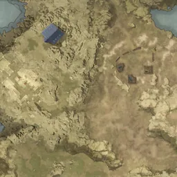 Map of Moslan Forest in Altgard, Aion 2, with the spawn points of its monsters