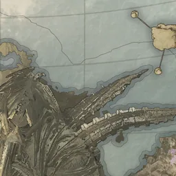 Map of Black Claw Healer spawn points in Black Claw Village, Altgard