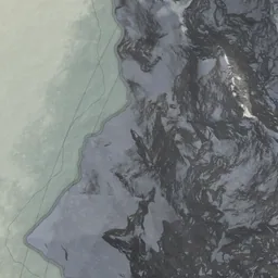 Map of Snowfield Floofy spawn points in Nephra Snowfield, Morheim