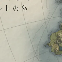 Map of Kernon of the West spawn points in Western Cantas Valley, Verteron