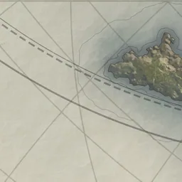 Map of Astin Mercenaries Fighter spawn points in Southern Tolbas Forest, Verteron