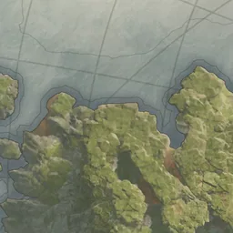 Map of Red Cap Fungen spawn points in Eastern Cantas Valley, Verteron