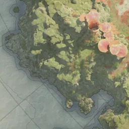 Map of Decaying Agrint spawn points in Ellun River Midstream, Verteron