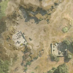 Map of Old Agrint spawn points in Garden of the Illusion God, Verteron