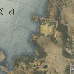Map of Processing Facility Drakan Scout spawn points in Drana Processing Area, Verteron