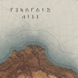Map of Ruberein Highland in Eltnen, Aion 2, with the spawn points of its monsters
