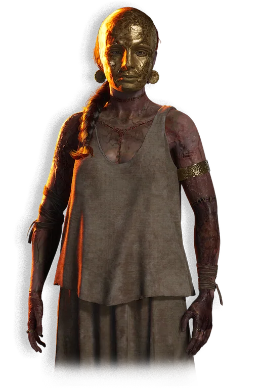 ภาพอาร์ตเนื้อเรื่อง Chariklea ใน The Blood of Dawnwalker