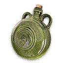 Feldflasche mit Holunderblütensaft Gegenstandssymbol in The Blood of Dawnwalker