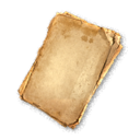 Icona dell'oggetto Pergamena in The Blood of Dawnwalker