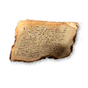 Ícone do item Anotação de Alquimia em The Blood of Dawnwalker