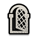 Icono del marcador Casa curiosa en el mapa de Vale Sangora en The Blood of Dawnwalker