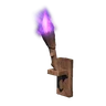Purple Wall-mounted Torch