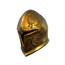 Gilded Paladin Helmet