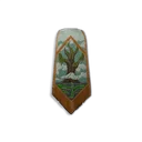 Capa da Terra Selvagem Desprezada Dourada