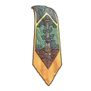 Golden Fractured Cape