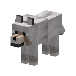 Wolf in Minecraft