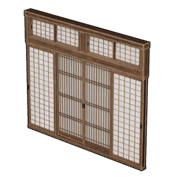 Mur coulissant japonais B icon
