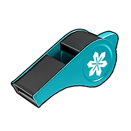Sifflet de soutien glacia icon